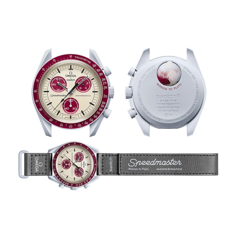 Swatch x Omega Bioceramic Moonswatch Mission to Pluto