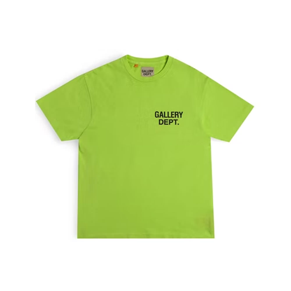 Gallery Dept. Souvenir T-shirt Lime GreenGallery Dept. Souvenir T-shirt ...