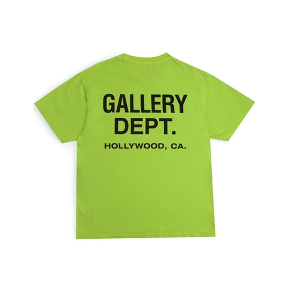 Gallery Dept. Souvenir T-shirt Lime GreenGallery Dept. Souvenir T-shirt ...