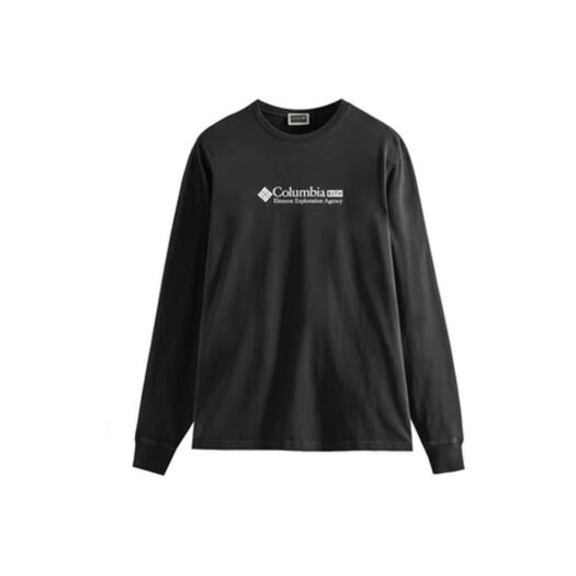 Kith Columbia Element Exploration Agency L/S Tee Black
