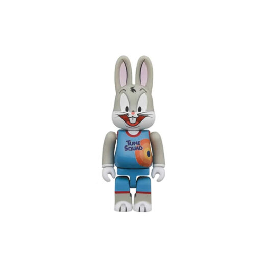 Bearbrick x Space Jam: A New Legacy Rabbrick Bugs Bunny 100% & 400% Set Grey