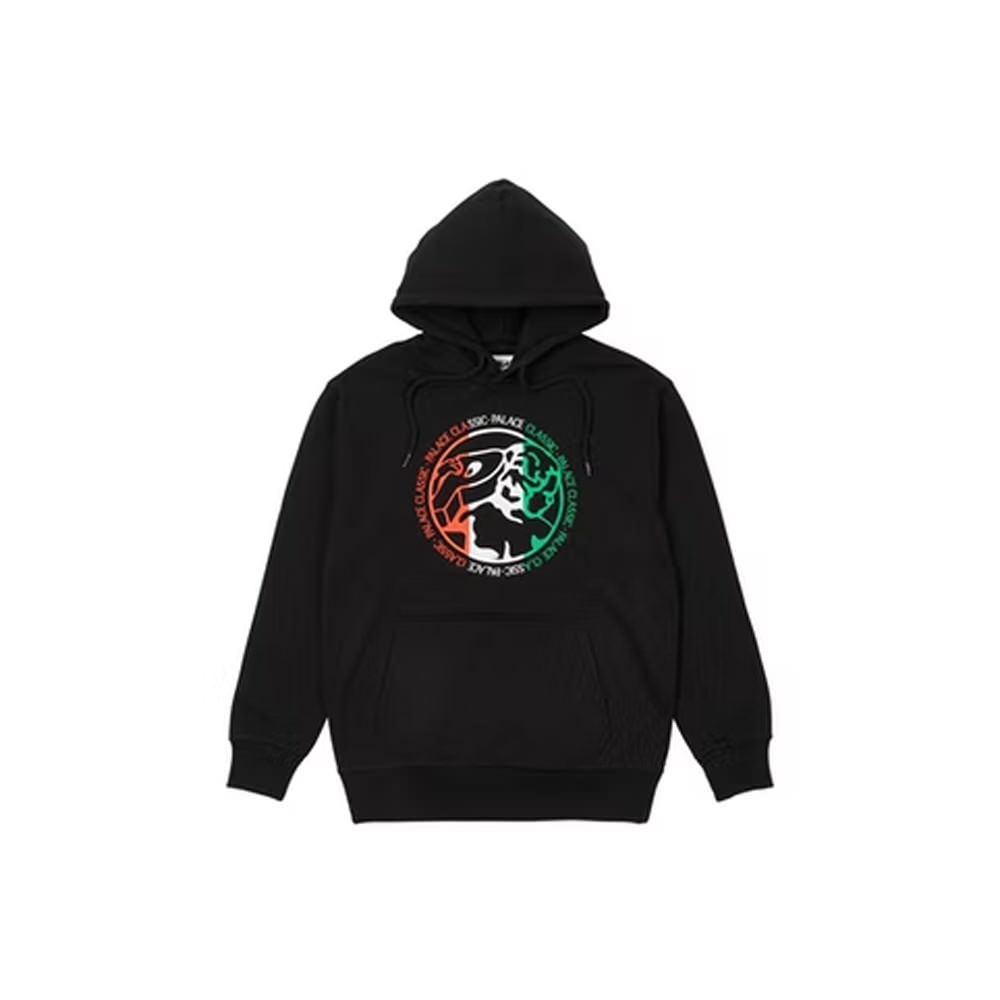 Palace Classico Hood BlackPalace Classico Hood Black - OFour