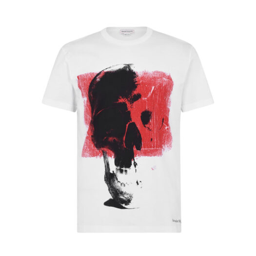 Alexander Mcqueen Skull Print T-shirt