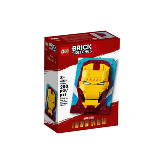 LEGO Brick Sketches Marvel Studios Iron Man Set 40535