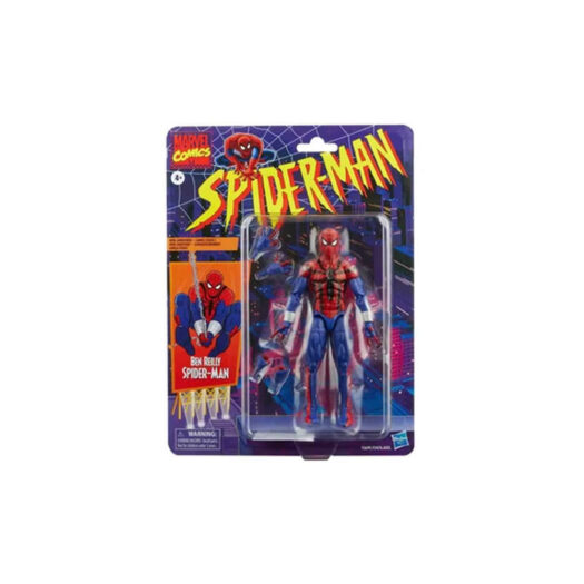 Hasbro Marvel Legends Retro Spider-Man Ben Reilly Spider-Man Action Figure