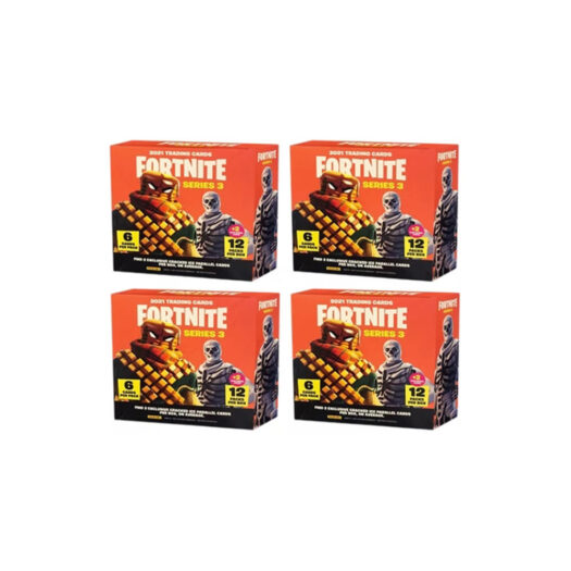 2021 Panini Fortnite Series 3 Mega Box 4x Lot