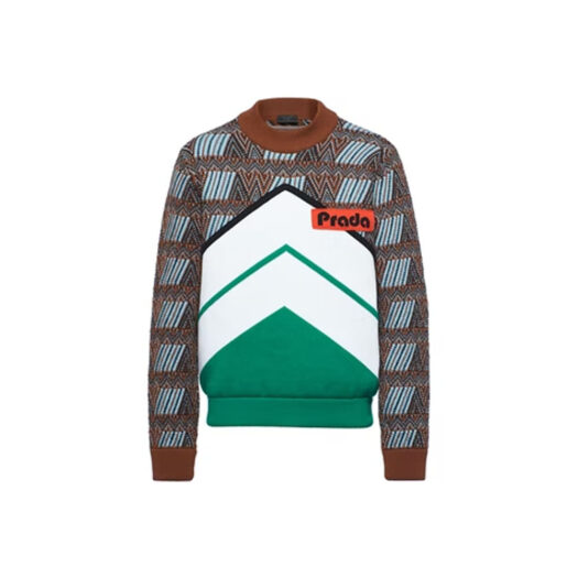 Prada Timecapsule April 2021 Cardigan Brown