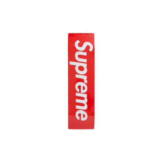 Supreme Uncut Box Logo Skateboard Deck Red