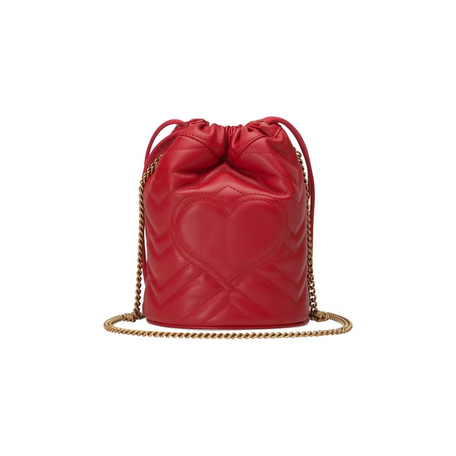 Gucci marmont bucket hot sale bag mini