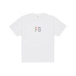 Fear of God Short Sleeve ‘FG’ 3M Tee White