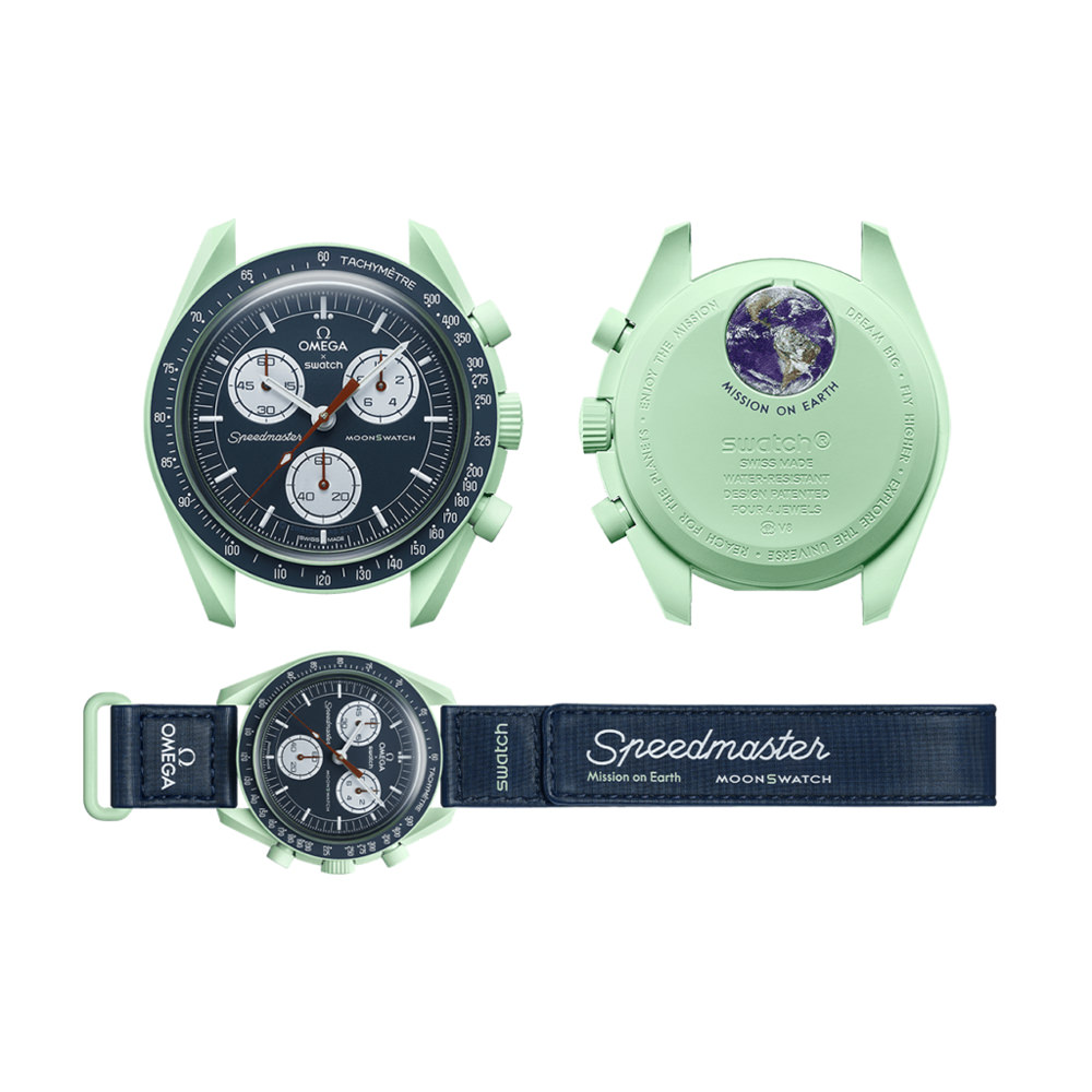 セール爆買い OMEGA - Swatch Omega Mission on Earthの通販 by