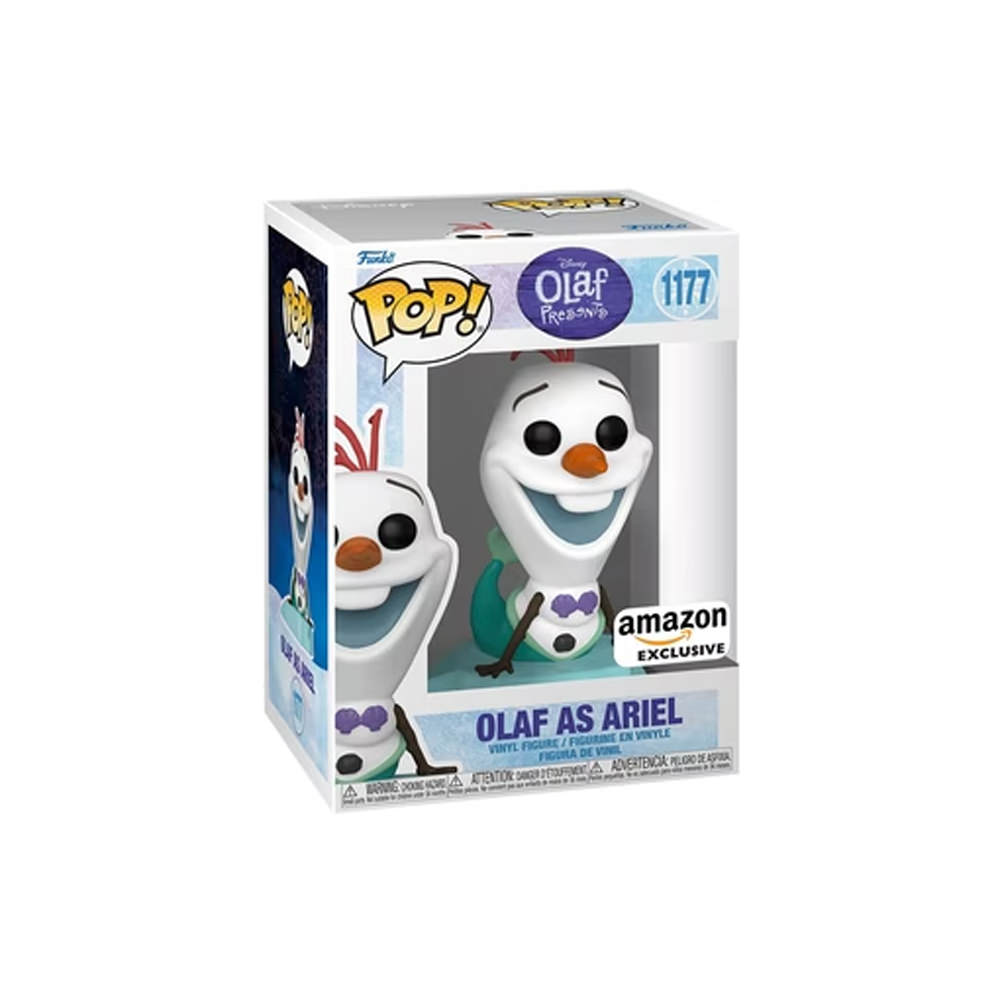 Funko Pop! Disney Olaf Presents: Olaf as Ariel  Exclusive Figure  #1177Funko Pop! Disney Olaf Presents: Olaf as Ariel  Exclusive Figure  #1177 - OFour