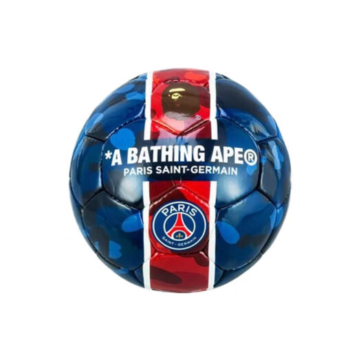 BAPE x PSG Soccer Ball Blue/Red