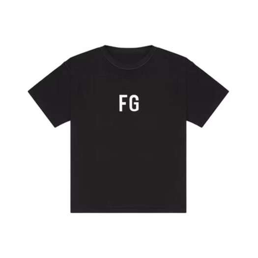 Fear of God FG Logo T-shirt Vintage Black