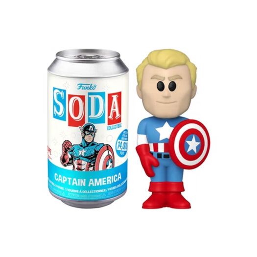Funko Soda Marvel Captain America Open Can Chase Figure
