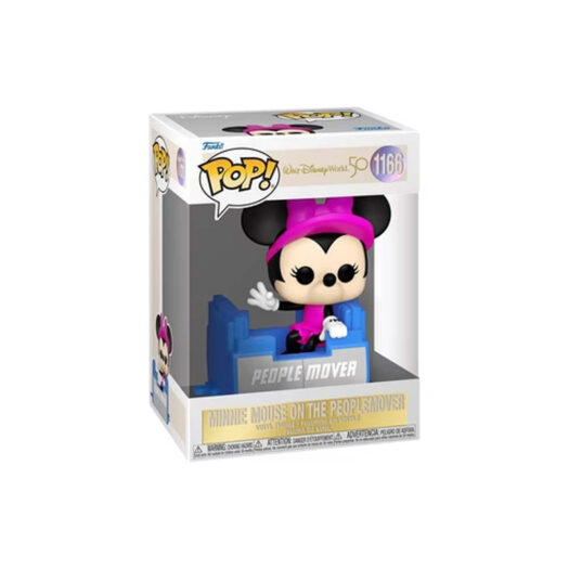 Funko Pop! Walt Disney World 50th Minnie Mouse On The Peoplemover Figure #1166