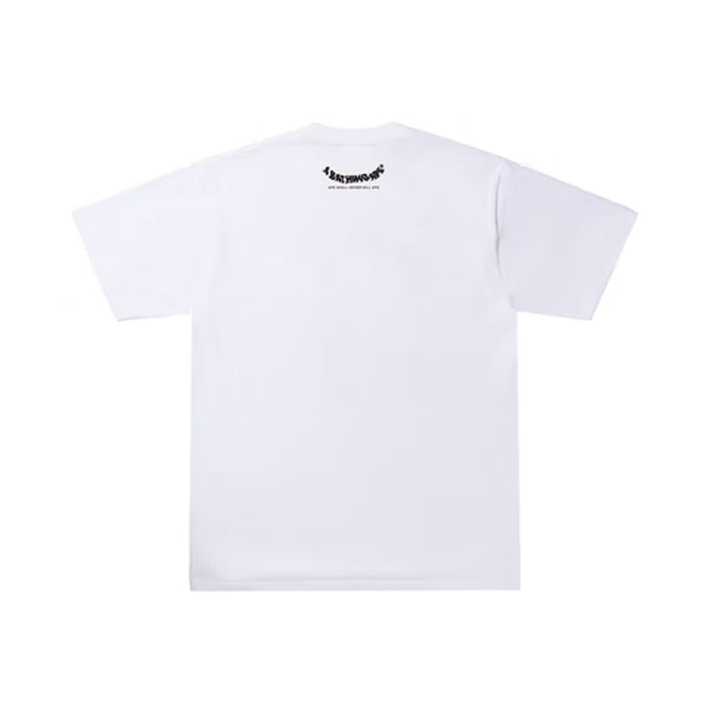 BAPE Marble Camo Ape Head Tee WhiteBAPE Marble Camo Ape Head Tee White ...