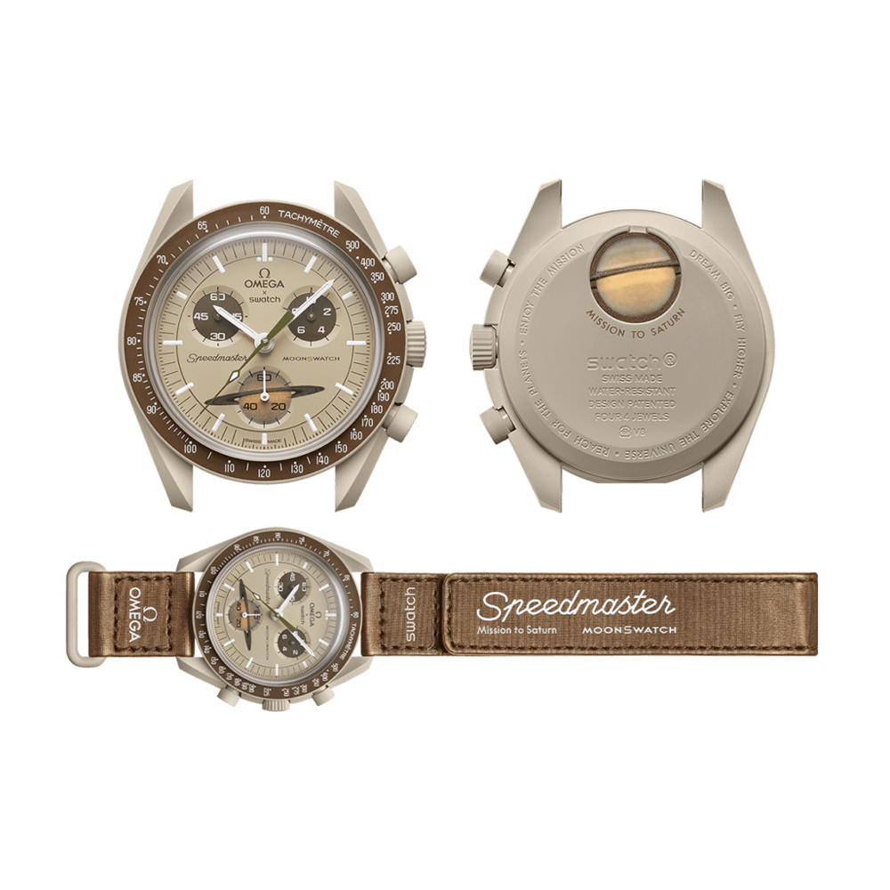 Swatch×Omega Mission to Saturn オメガサターン-