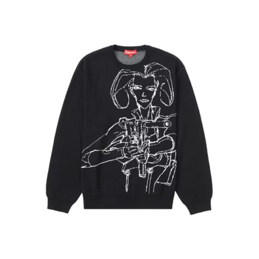 Supreme Aeon Flux Sweater Black