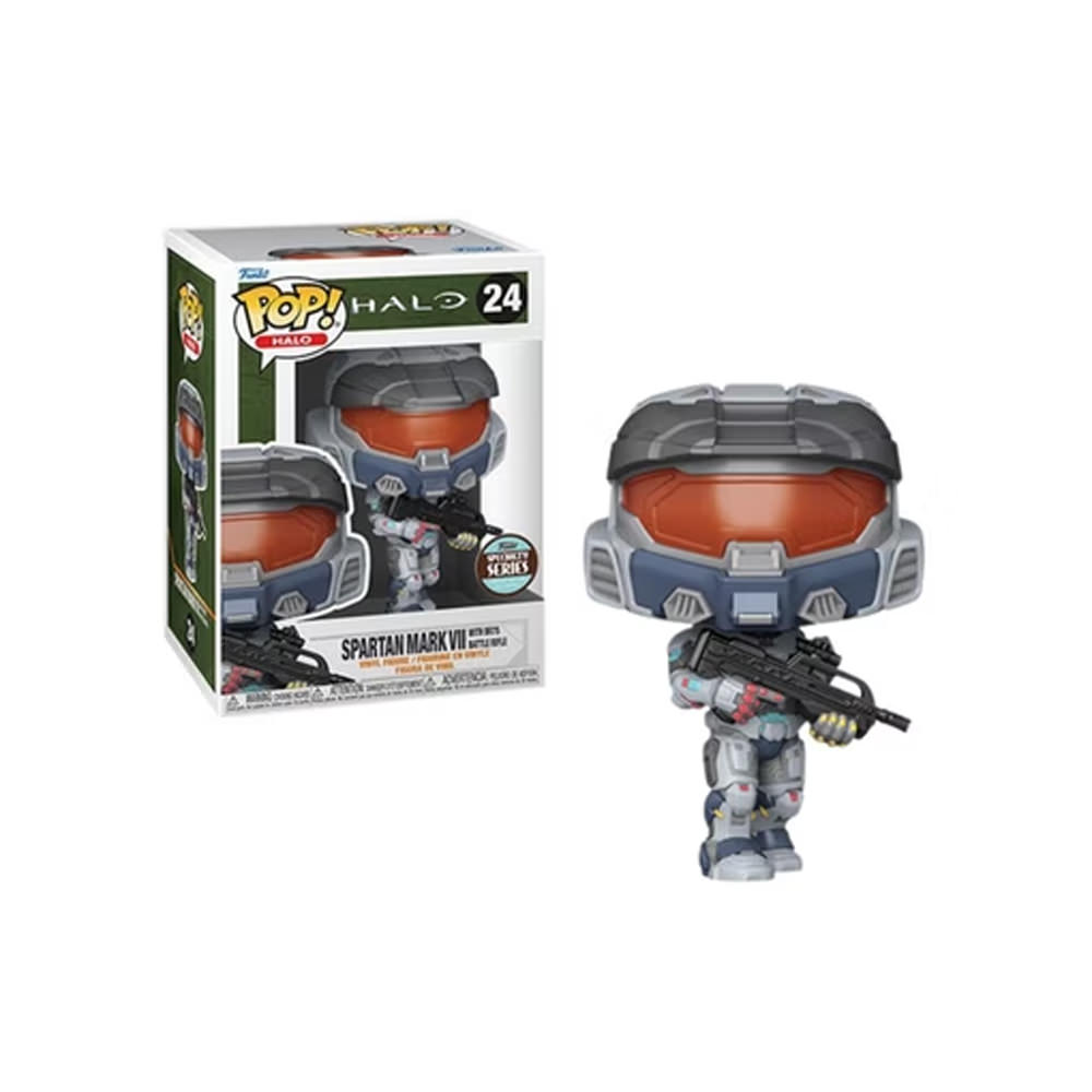 Funko Pop! Halo Spartan Mark VII With BR75 Battle Rifle Specialty Series Figure #24