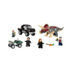 LEGO Jurassic World Triceratops Pickup Truck Ambush Set 76950