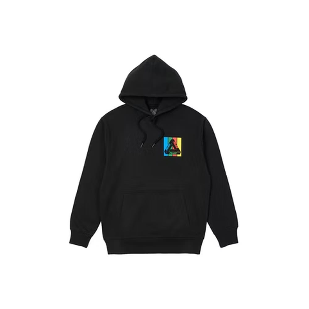 Palace Tre Emb Hood BlackPalace Tre Emb Hood Black OFour