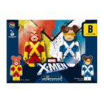 Bearbrick x Marvel X-Men Happy Lottery Marvel Girl & Cyclops (X-Factor) 2 Pack 100%