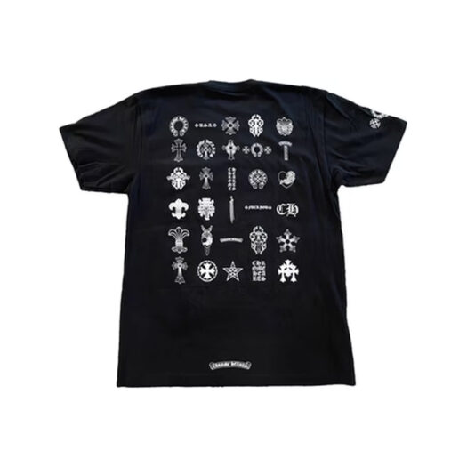 Chrome Hearts Multi Logo T-shirt Black