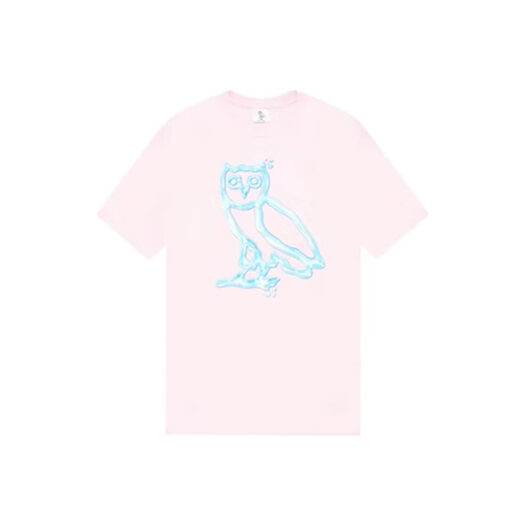 OVO Liquid Owl T-shirt Pink