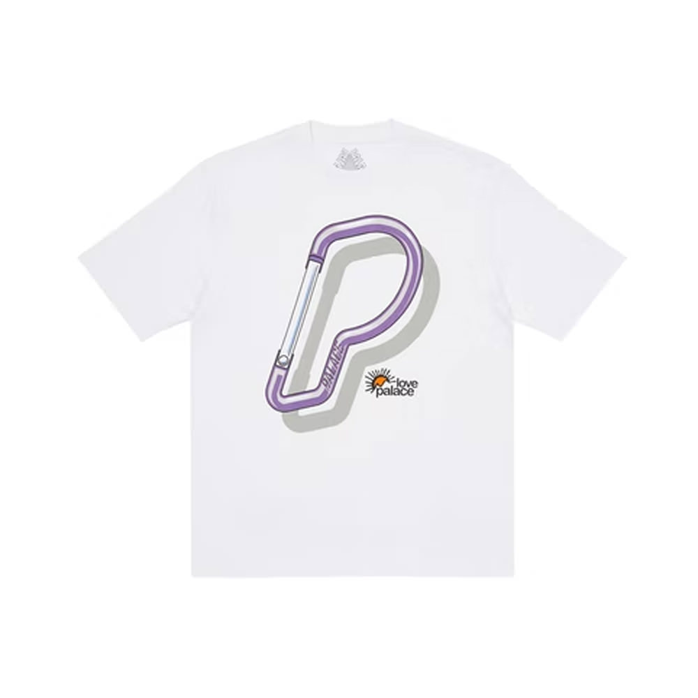 Palace It's The Climb T-shirt WhitePalace It's The Climb T-shirt