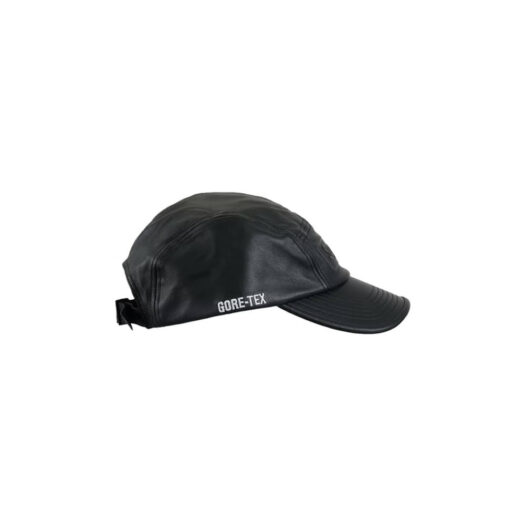 Supreme GORE-TEX Leather Camp Cap Black