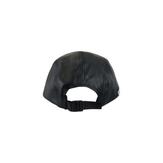 Supreme GORE-TEX Leather Camp Cap Black