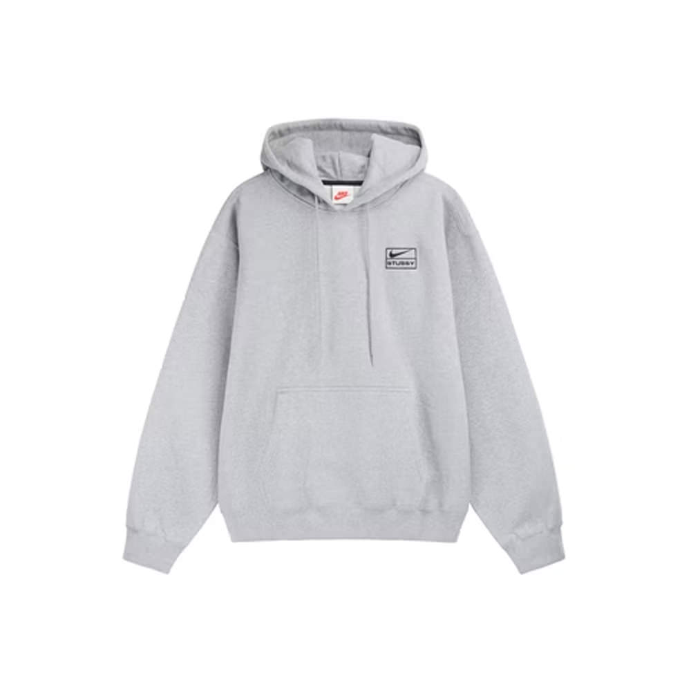 Nike x Stussy Hoodie Asia Sizing GreyNike x Stussy Hoodie Asia