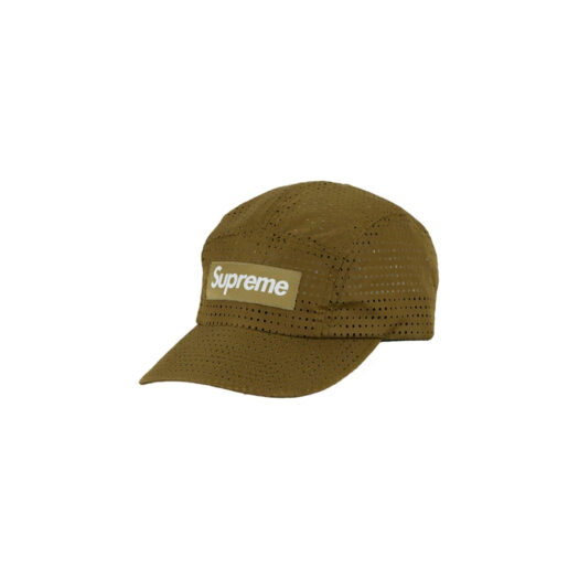 Supreme Perforated Camp Cap (SS22) Olive Brown