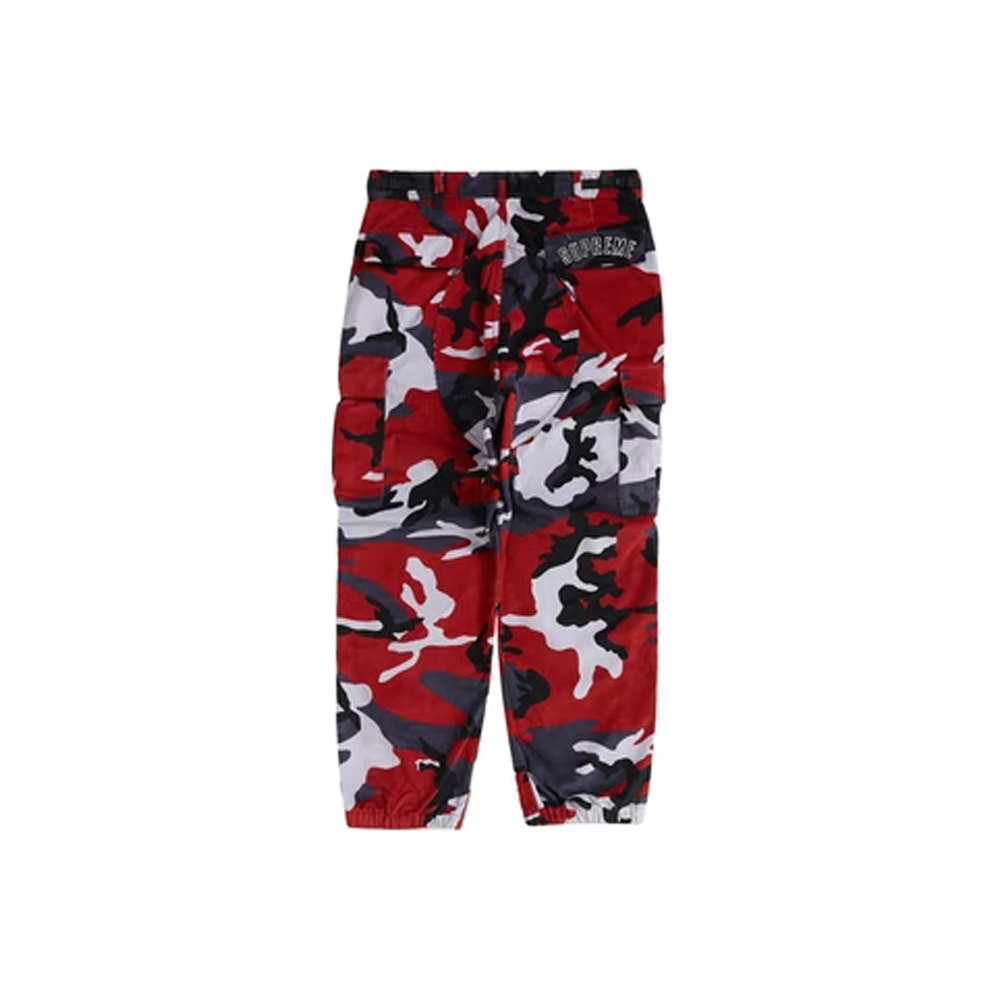 Supreme x Nike Arc Corduroy Cargo Pant Red Camo Size Medium Urban Camo SS22