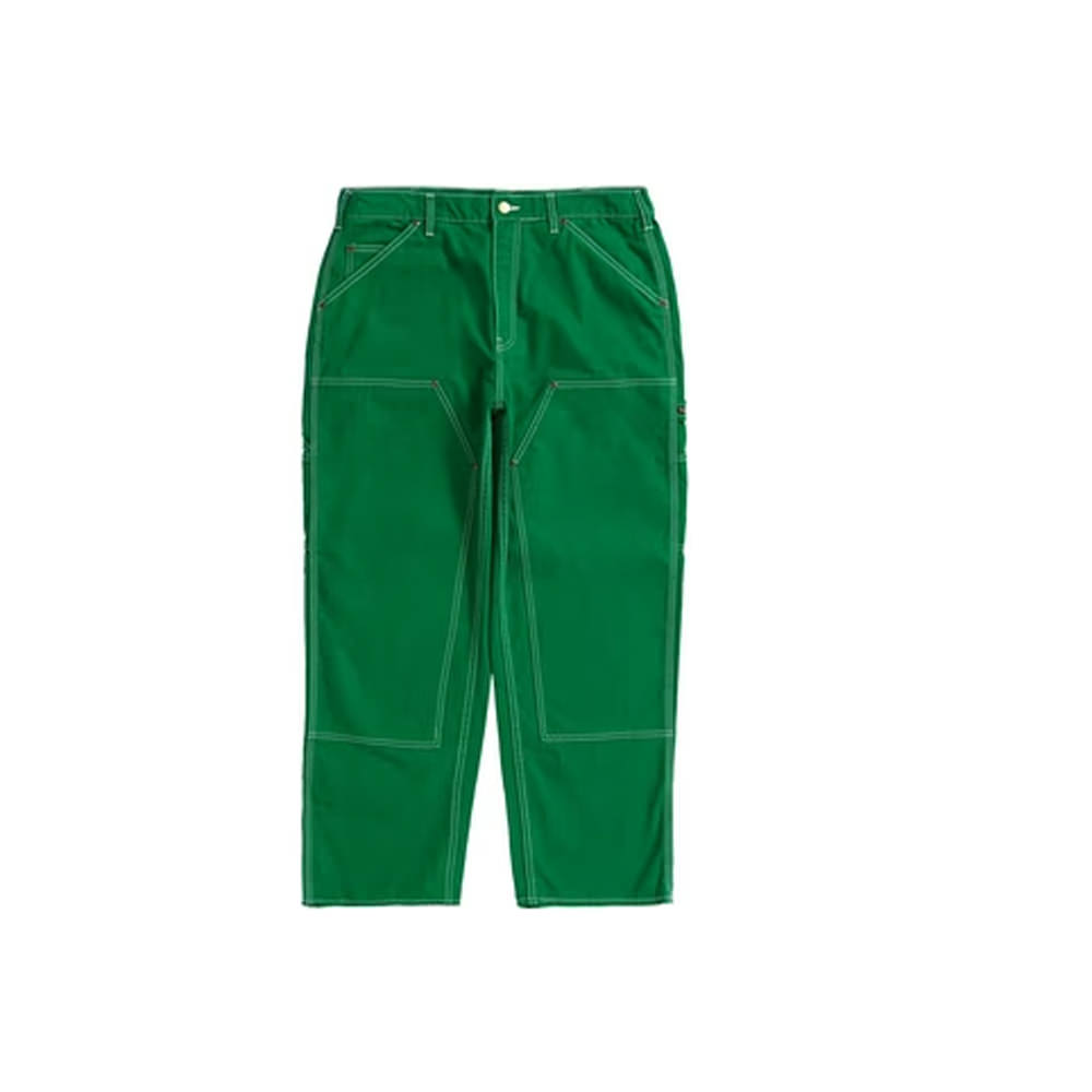 Supreme Double Knee Canvas Painter Pant GreenSupreme Double Knee