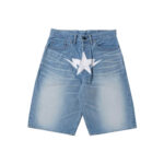 BAPE Twin Sta Denim Shorts Indigo