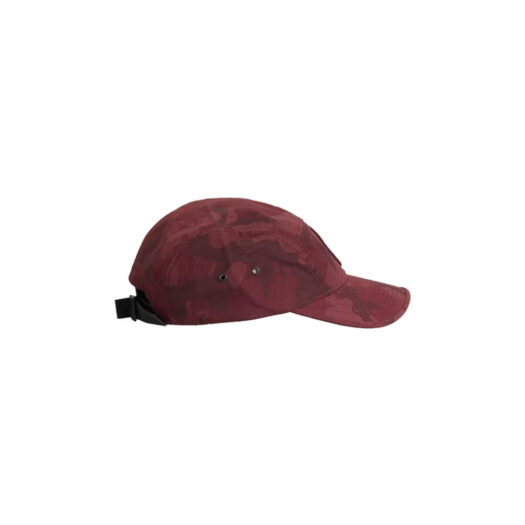 Supreme Stone Island Reactive Ice Camo Ripstop Camp Cap Red