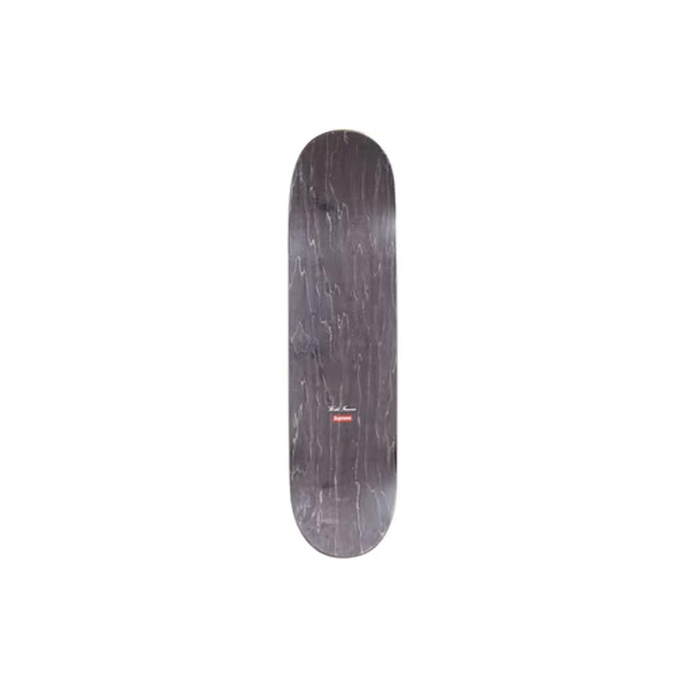 Futura x Supreme Shape Skateboard Silver