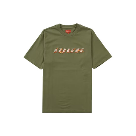 Supreme Flames S/S Top (SS22) Olive