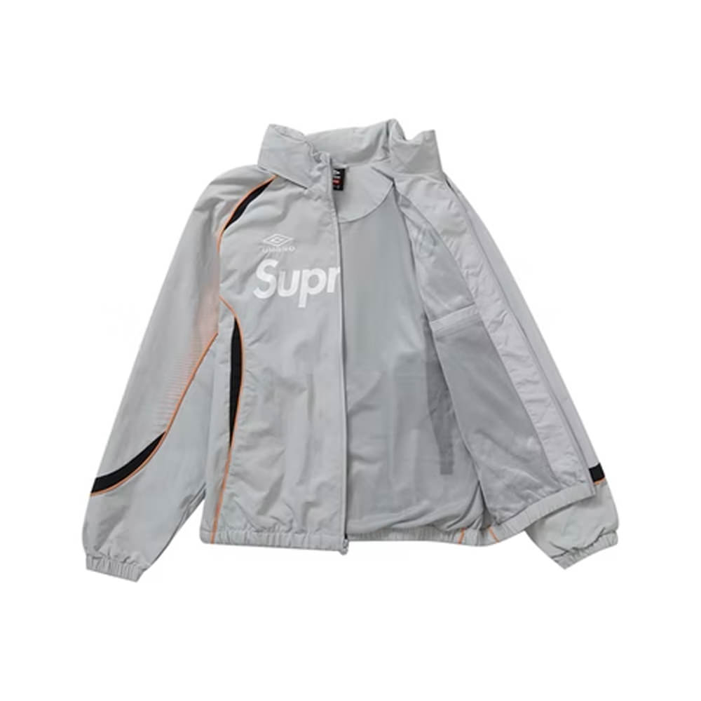 Supreme Umbro Track Jacket GreySupreme Umbro Track Jacket Grey - OFour