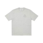 Palace Tri-Ferg Embossed T-shirt Grey Marl