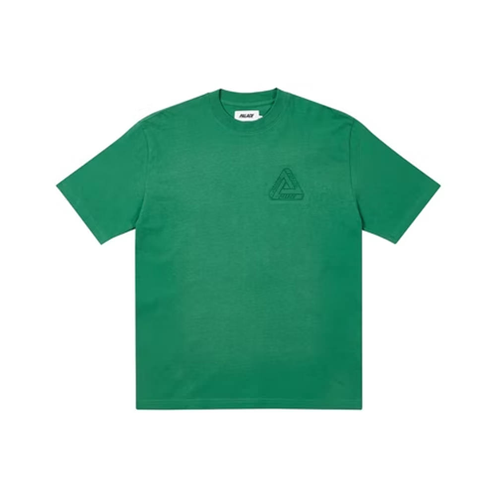 Palace Tri-Ferg Embossed T-shirt GreenPalace Tri-Ferg Embossed T-shirt  Green - OFour