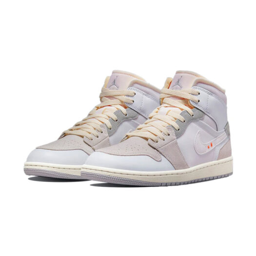 Jordan 1 Mid SE Craft Inside Out White Grey