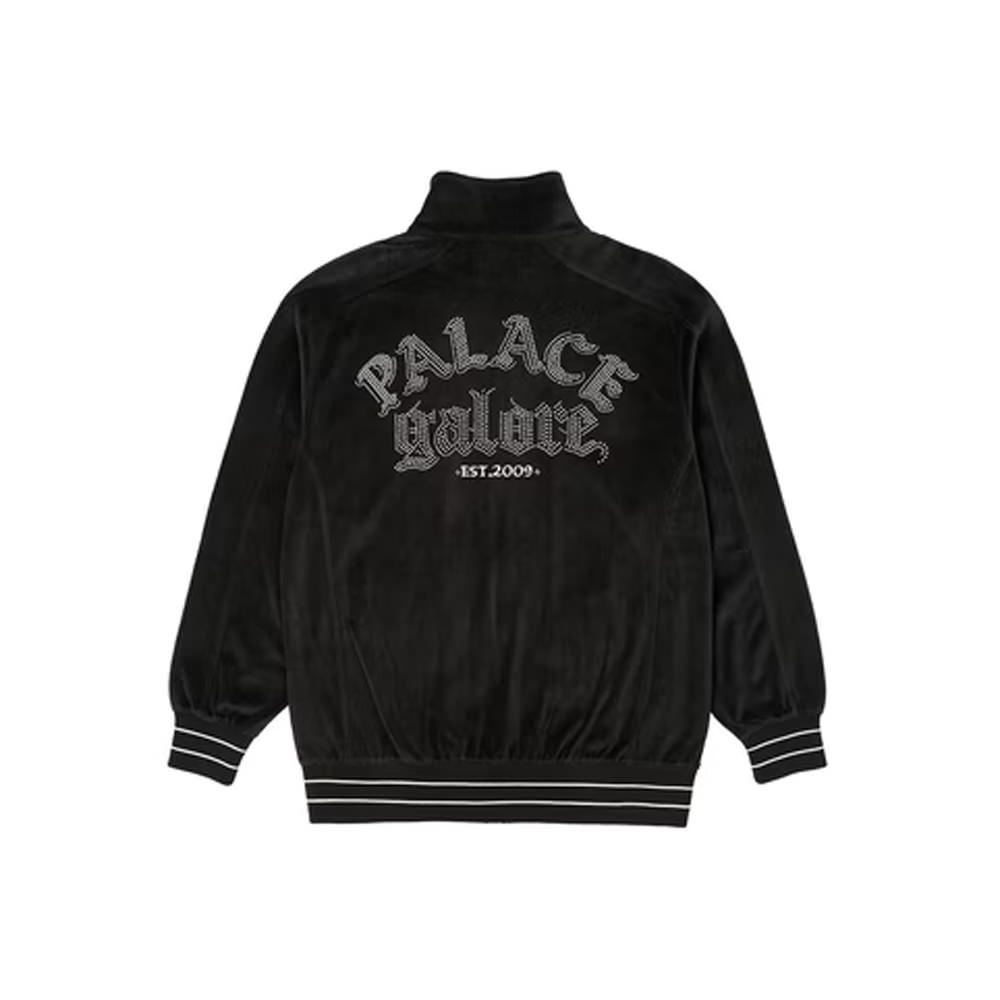Palace Galore Velour Track Top BlackPalace Galore Velour Track Top ...