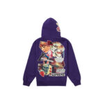 Supreme Instant High Patches Hooded Sweatshirt Purple