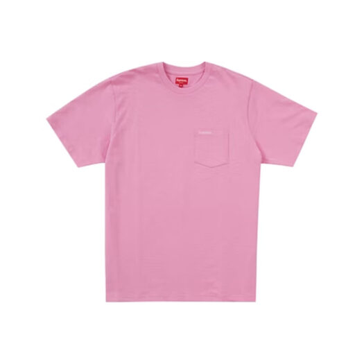 Supreme S/S Pocket Tee (SS22) Bright Pink