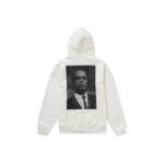 Supreme Roy DeCarava Malcolm X Hooded Sweatshirt White