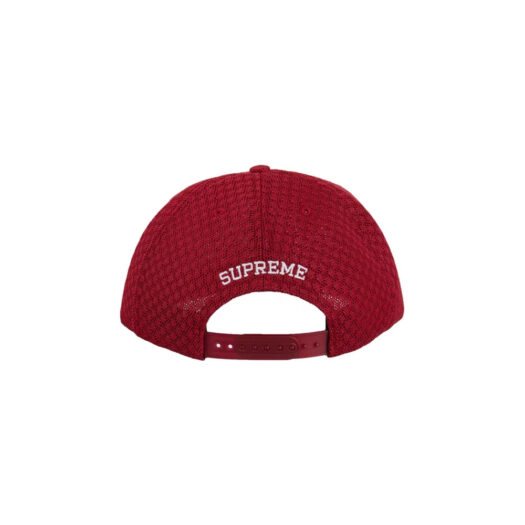Supreme Classic Logo Air Mesh 6-Panel Red