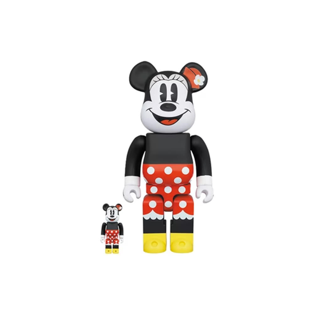 Bearbrick x Disney Minnie Mouse 100% & 400% SetBearbrick x Disney